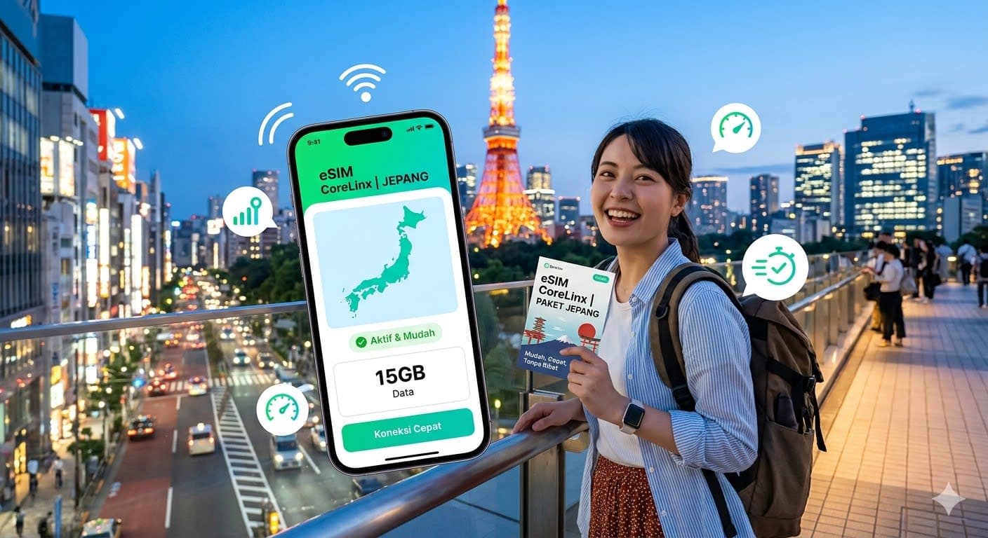 Liburan ke Jepang Lebih Praktis dengan eSIM: Solusi Internet Tanpa Ribet Image