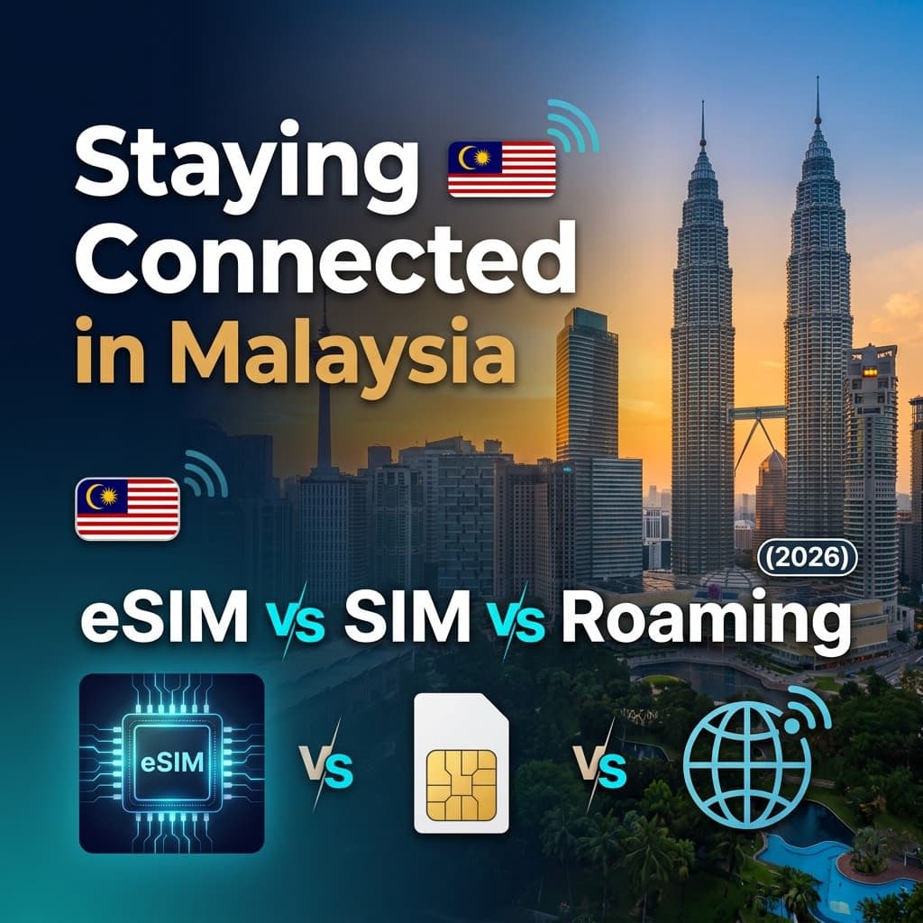 Staying Connected in Malaysia: eSIM vs SIM vs Roaming (2026) Image