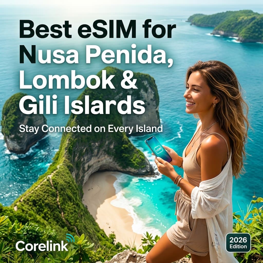 Best eSIM for Nusa Penida, Lombok & the Gili Islands (2026)