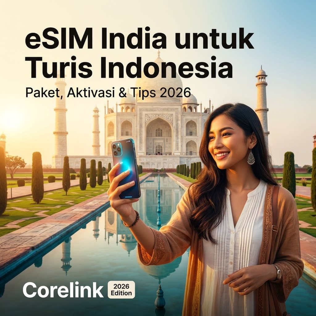 eSIM India untuk Turis Indonesia: Paket, Aktivasi & Tips 2026 Image